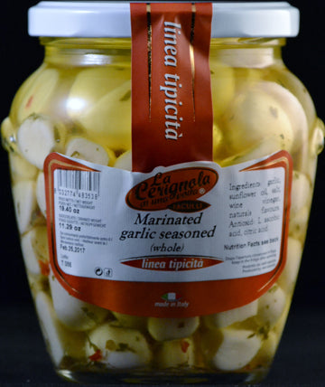 MARINATED GARLIC!