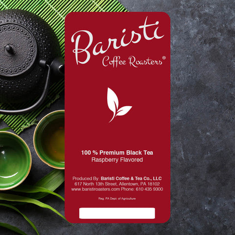 Baristi 100% Premium Black Tea - Raspberry Flavored